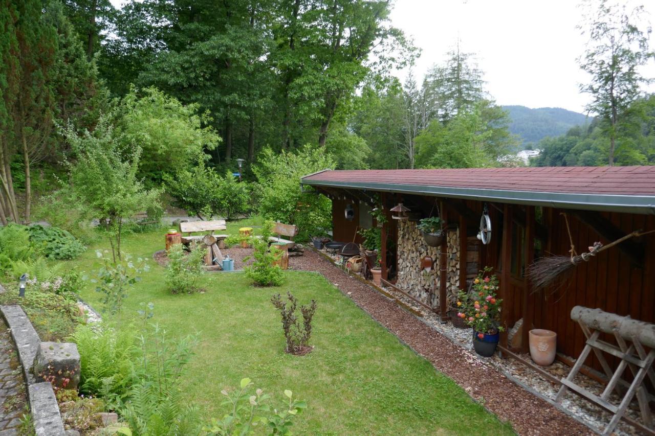 Ferienwohnung Am Wald Bad Herrenalb Exterior foto